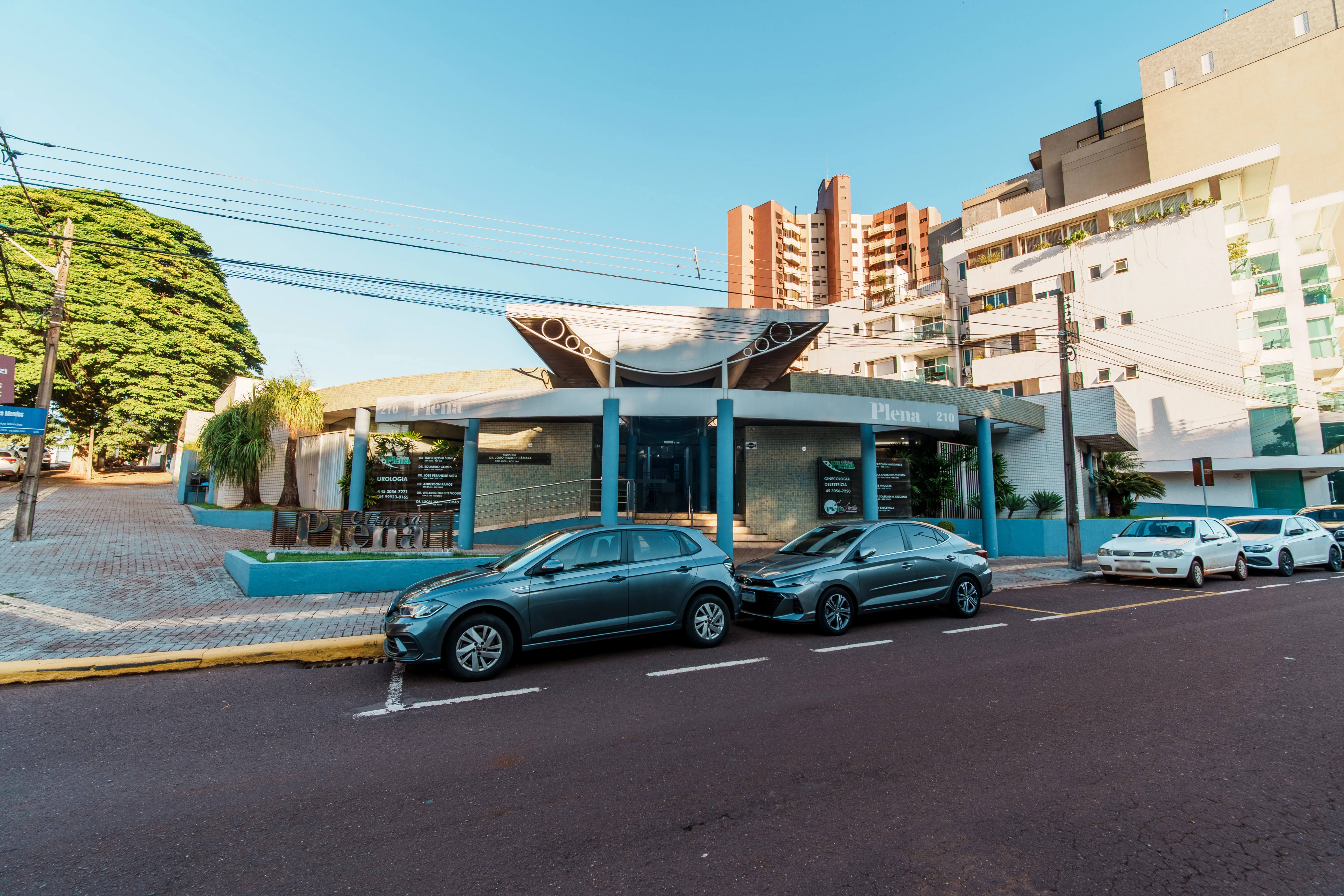 Fachada da Clínica Plena em Toledo-PR