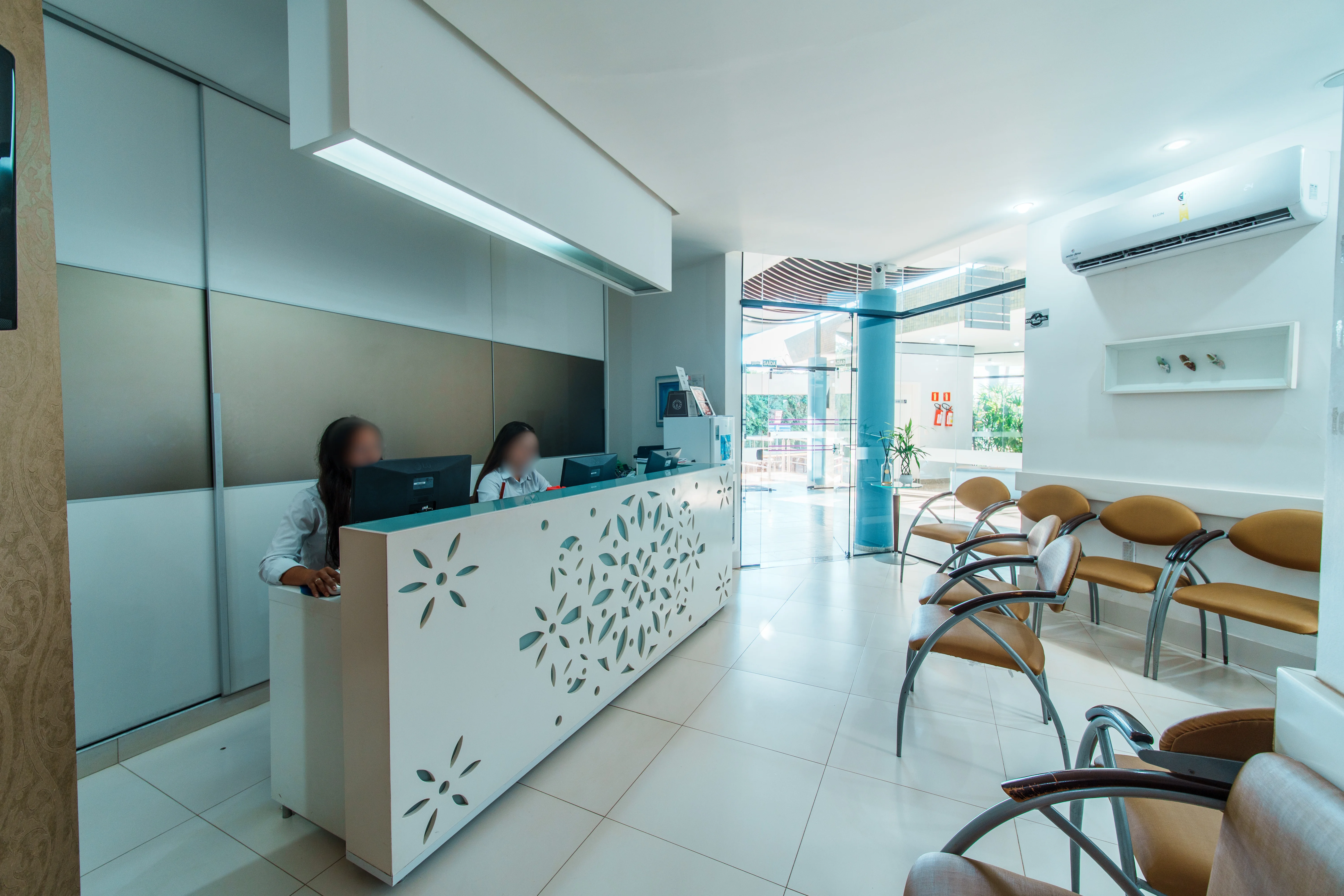 Recepção da Clínica Plena em Toledo-PR